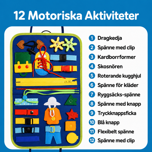 Montessori Aktivitetsväska™ | Skärmfri Lek & Lärande