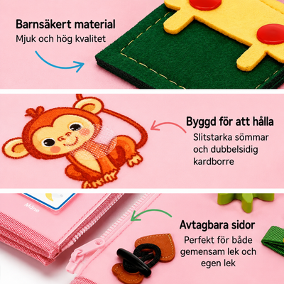 Montessori Aktivitetsväska™ | Skärmfri Lek & Lärande